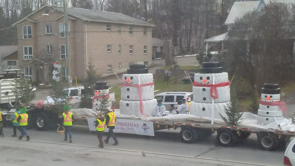 Best overall float named from Bancroft's Santa Claus Parade My