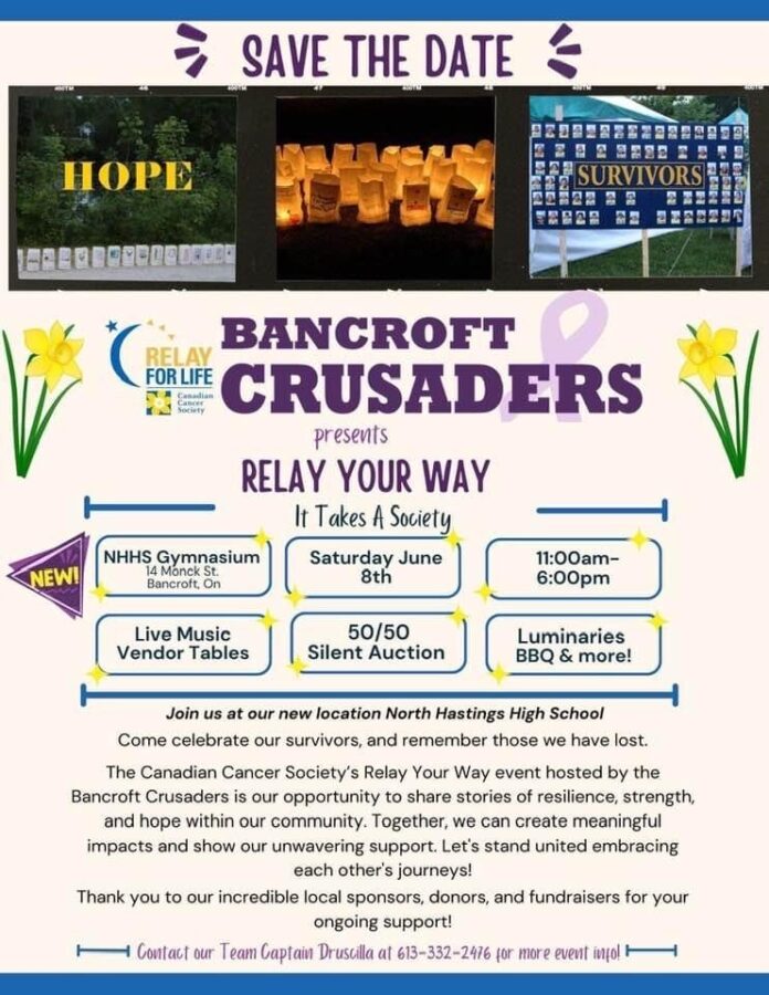 Bancroft Relay For Life My Bancroft Now